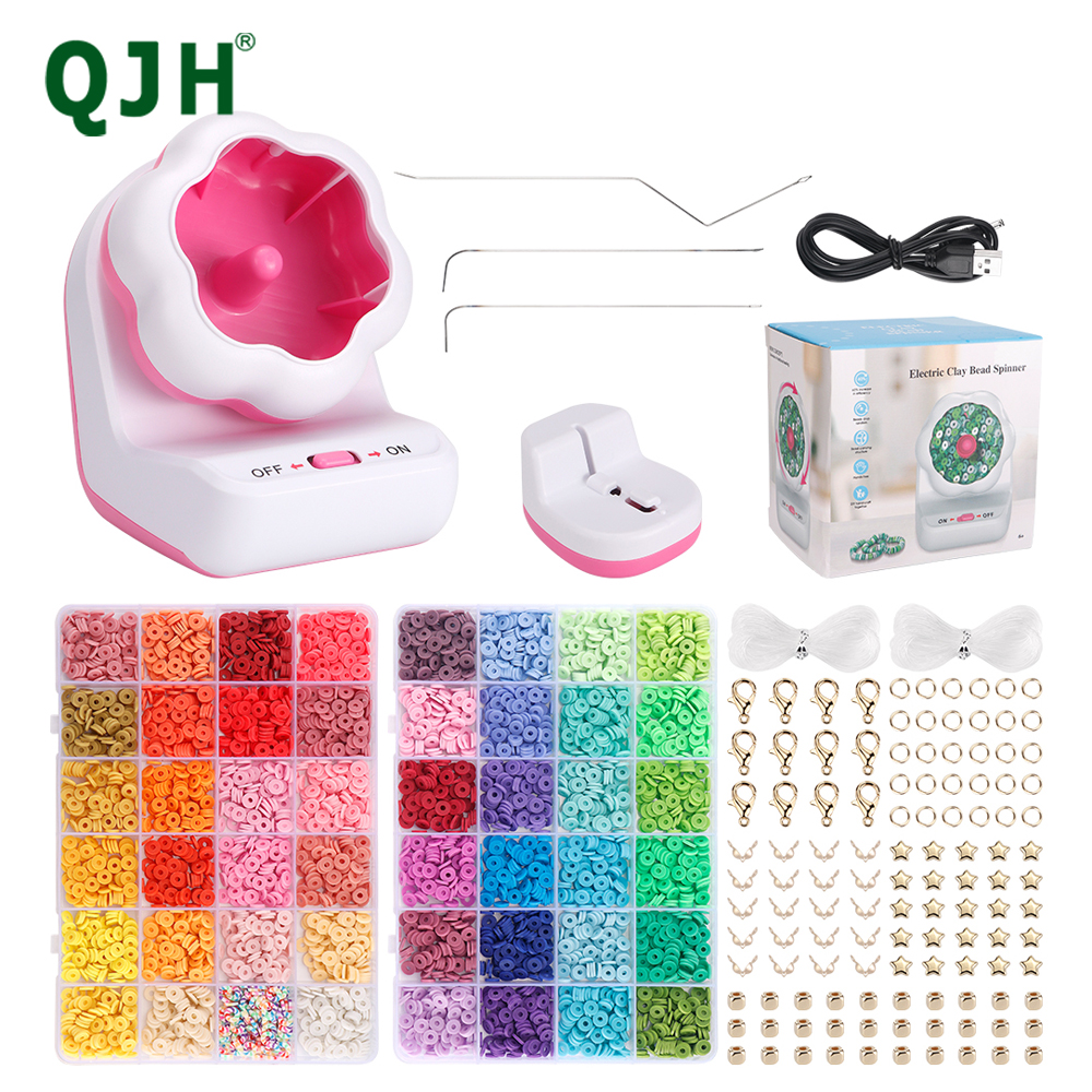 Pom Pom Maker Tool - Clay Bead Spinner, Fast Electric Bead