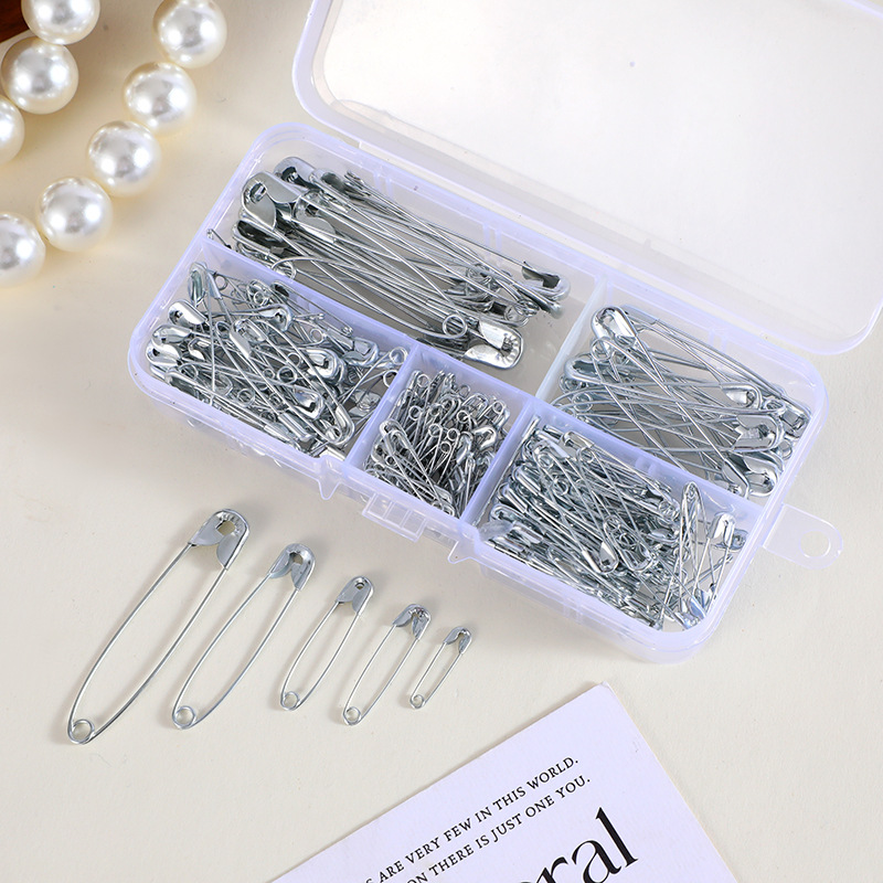 Silver Safety Pins Kit With St - Craft Embellishment Storage 리뷰 및 가격