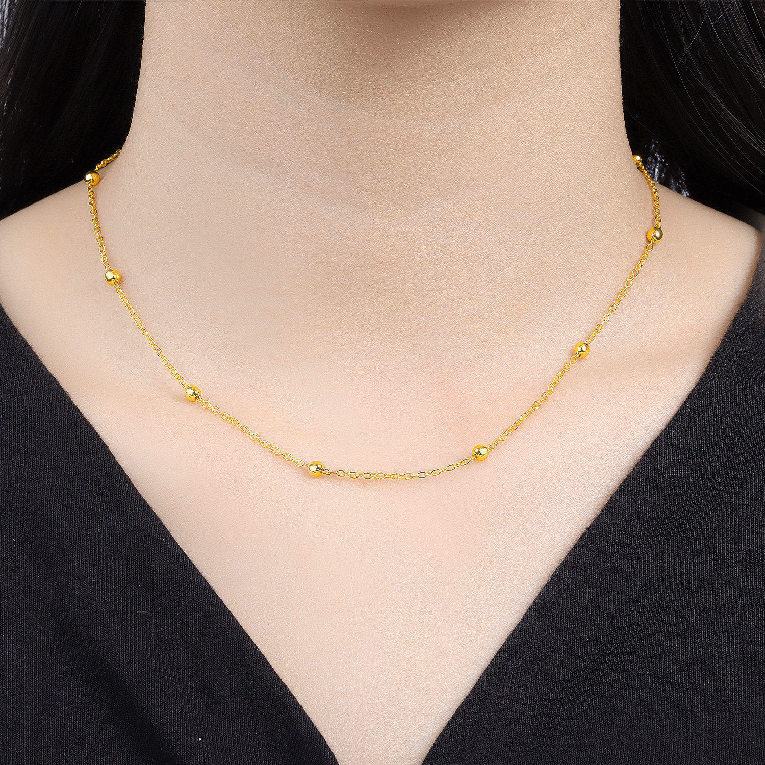 Orstarry S925 Sterling Silver  - Pearl Trim Chain 리뷰 및 가격