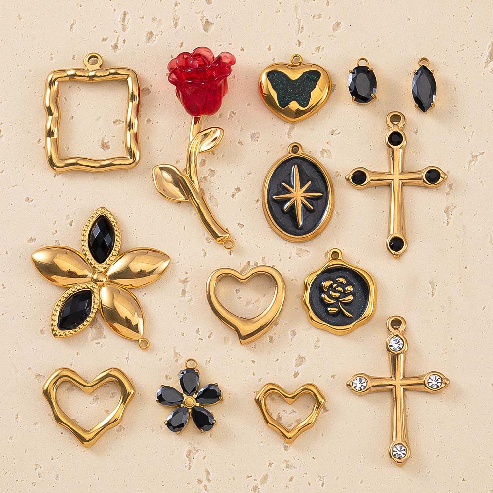 2pcs Stainless Steel Flower Cr - Embellishment Crafts 리뷰 및 가격