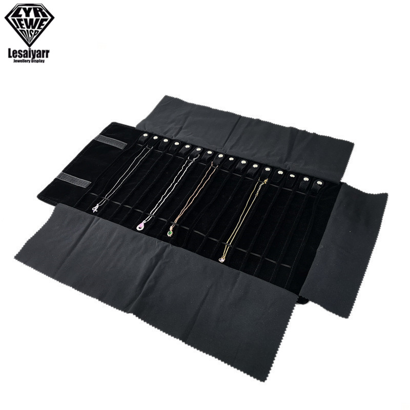 Travel Jewelry Organizer Roll  - Velvet Ribbon Roll 리뷰 및 가격
