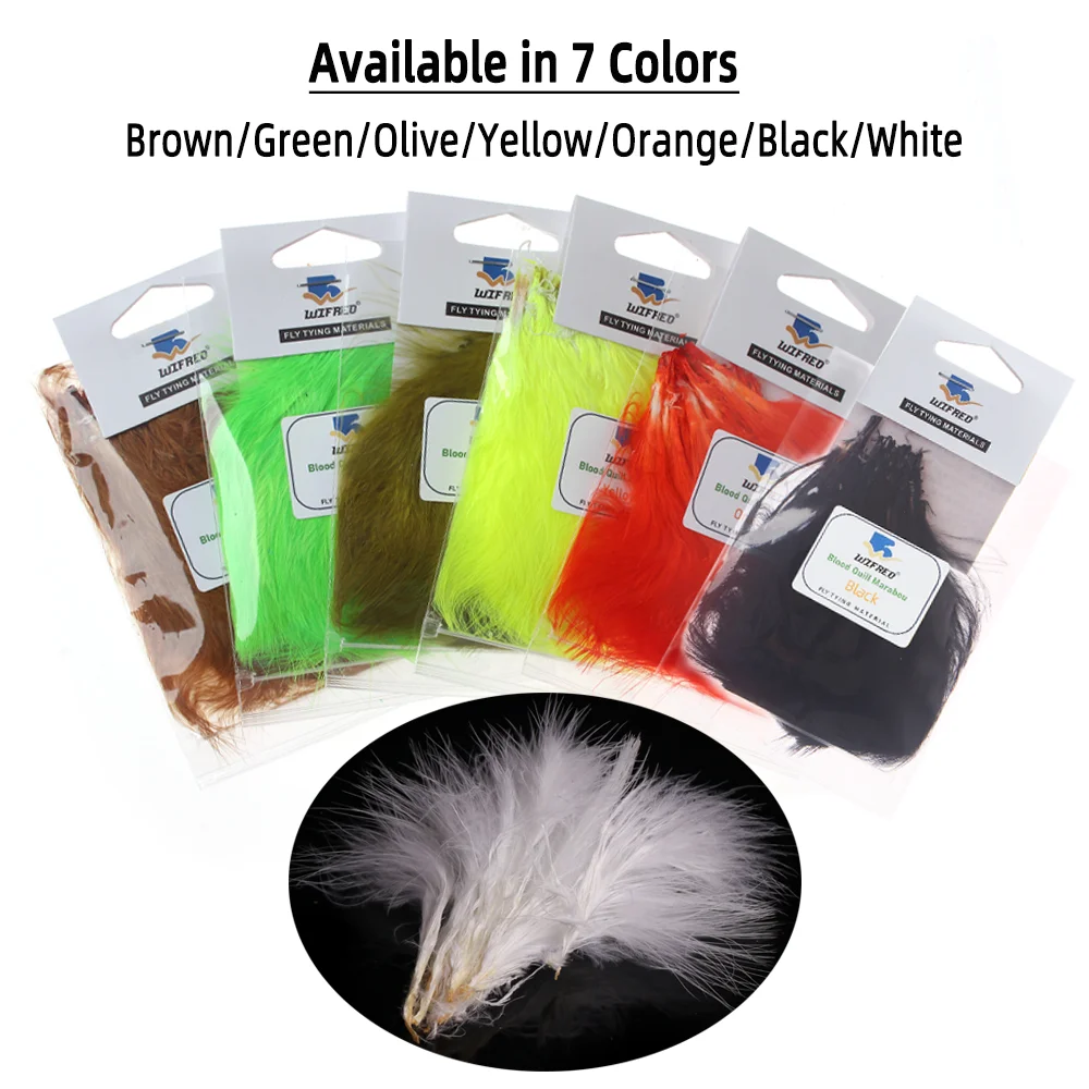 Wifreo 2packs Blood Quill Mara - Feather Trim Marabou 리뷰 및 가격