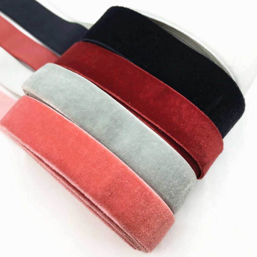 15mm 5Yards Velvet Elastic Ban - Velvet Ribbon Roll 리뷰 및 가격