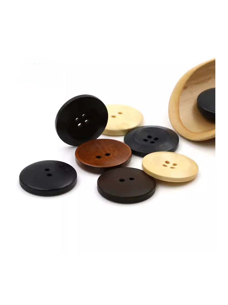 10pcs 18mm Round Wooden Button - Embellishments For Scrapbooking 리뷰 및 가격
