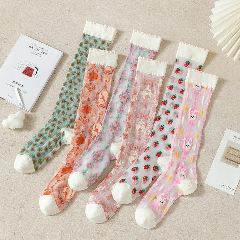 Summer Thin Women Stockings Ul - Crystal Mesh Fabric 리뷰 및 가격