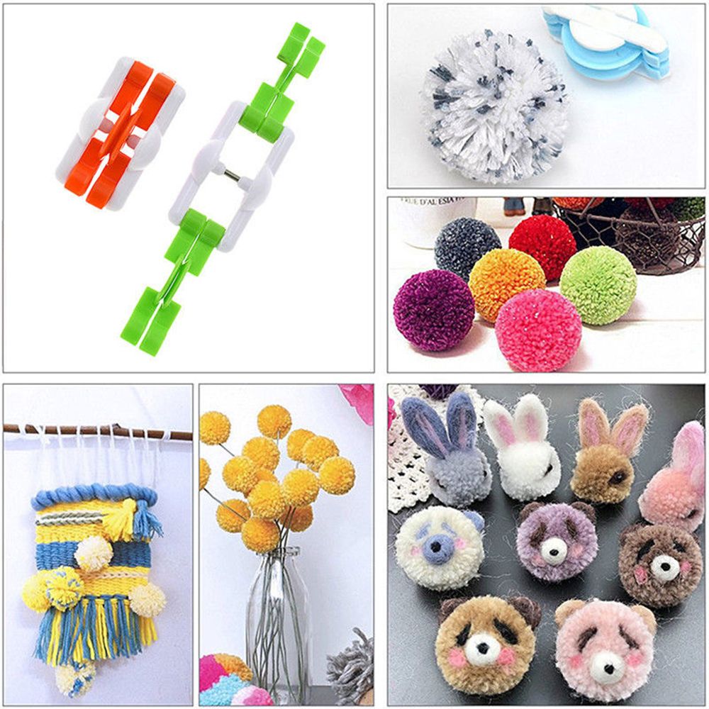 2pcs/lot Fashion Needle Craft  - Pom Pom Maker Tool 리뷰 및 가격