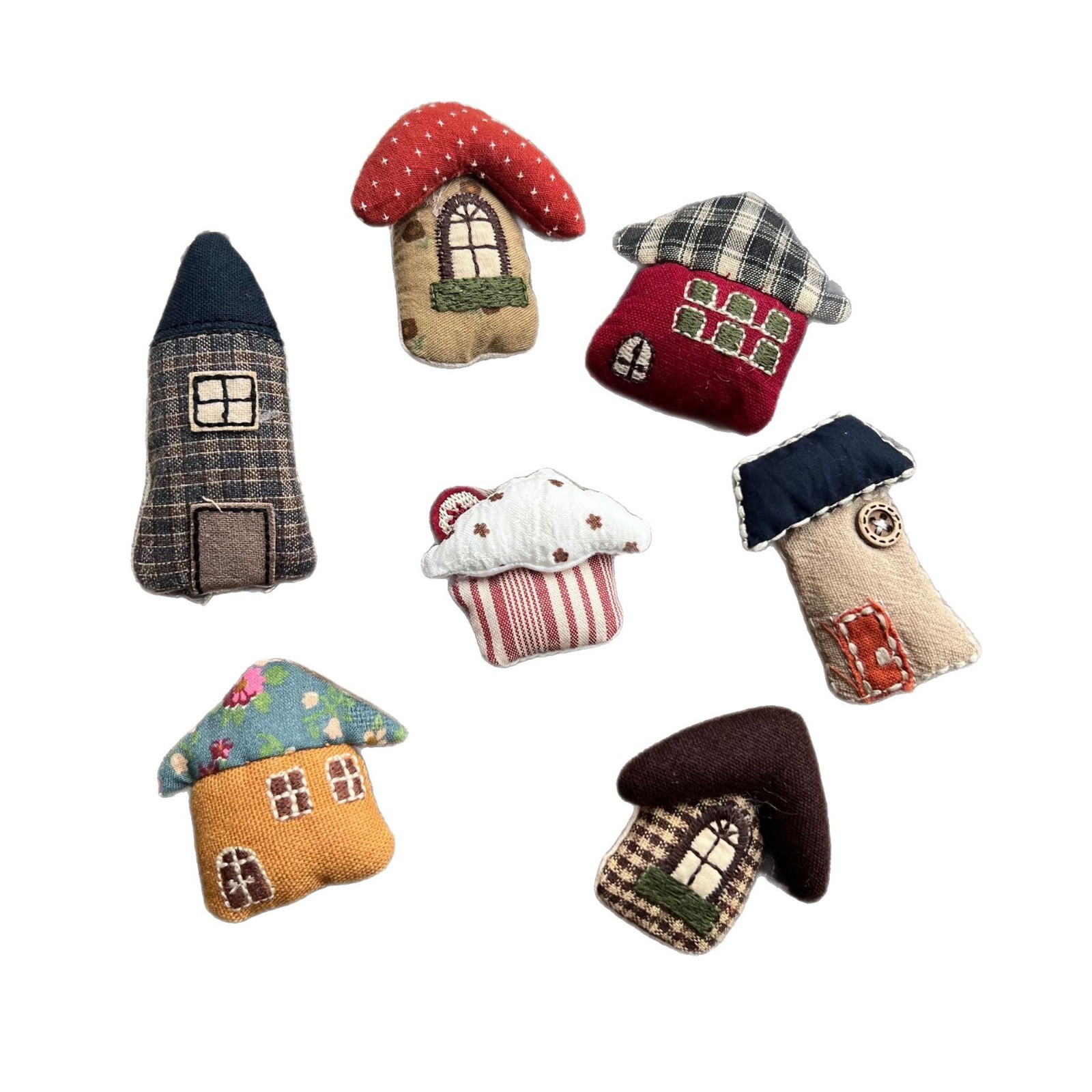 Stuffed Fabric Mushroom House  - Embellish Craft 리뷰 및 가격