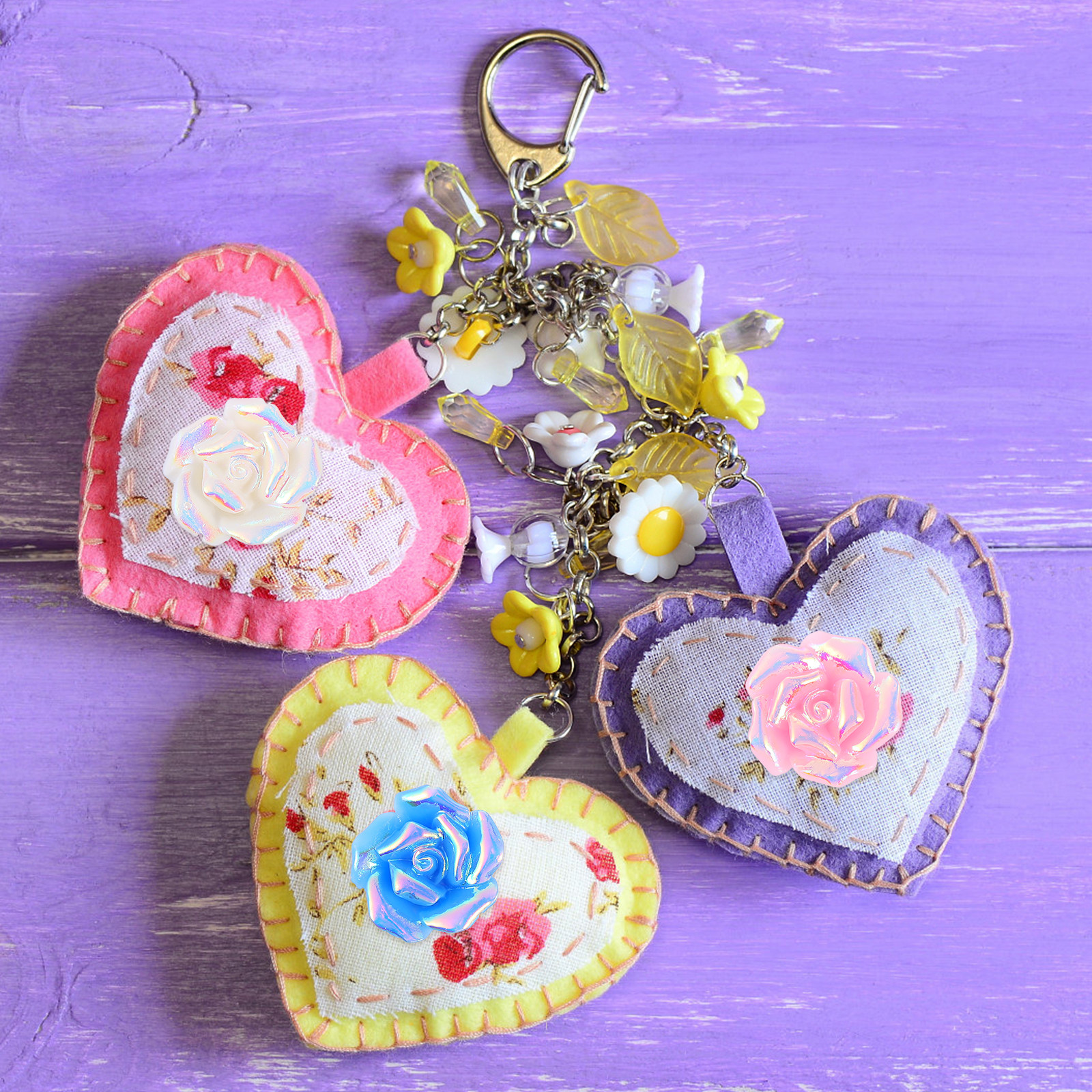 20Pcs Rose Flower Phone Case A - Embellish Craft 리뷰 및 가격