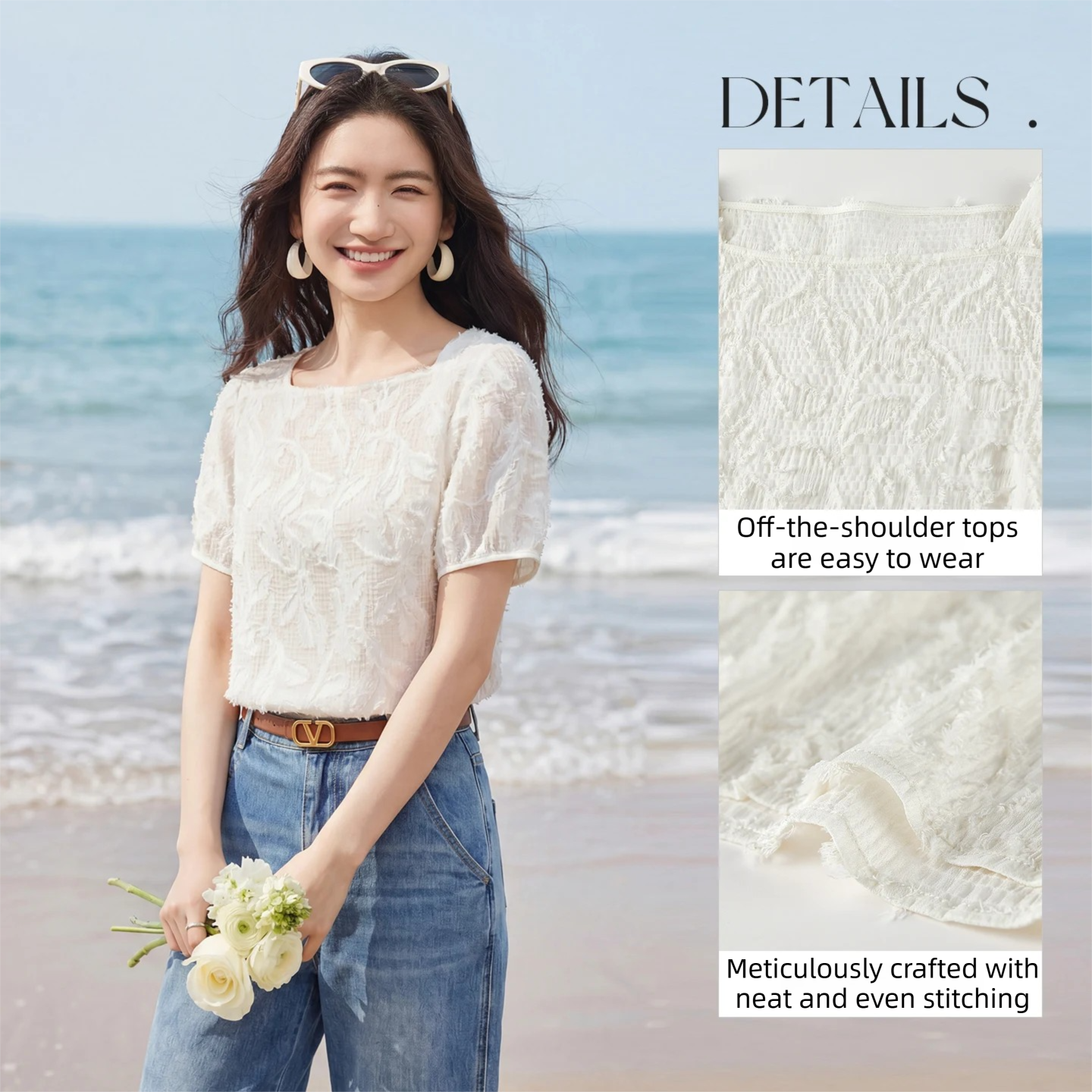 SENTUBILA Women's One-Shoulder - Tassel Fringe Trim 리뷰 및 가격