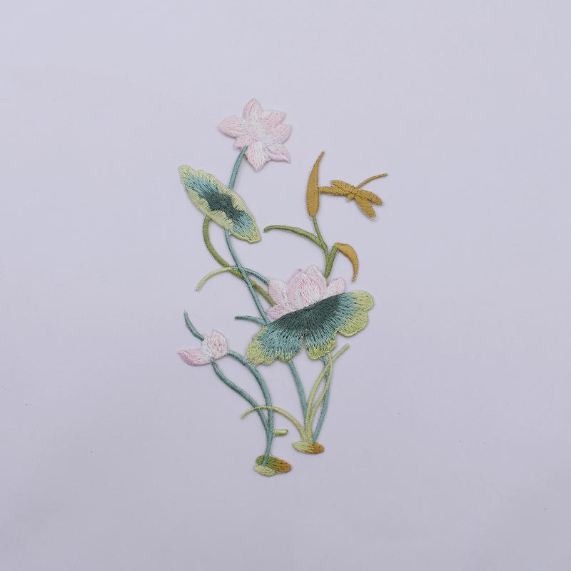 1Pcs Iron On Embroidered Flowe - Applique Patch Flower 리뷰 및 가격
