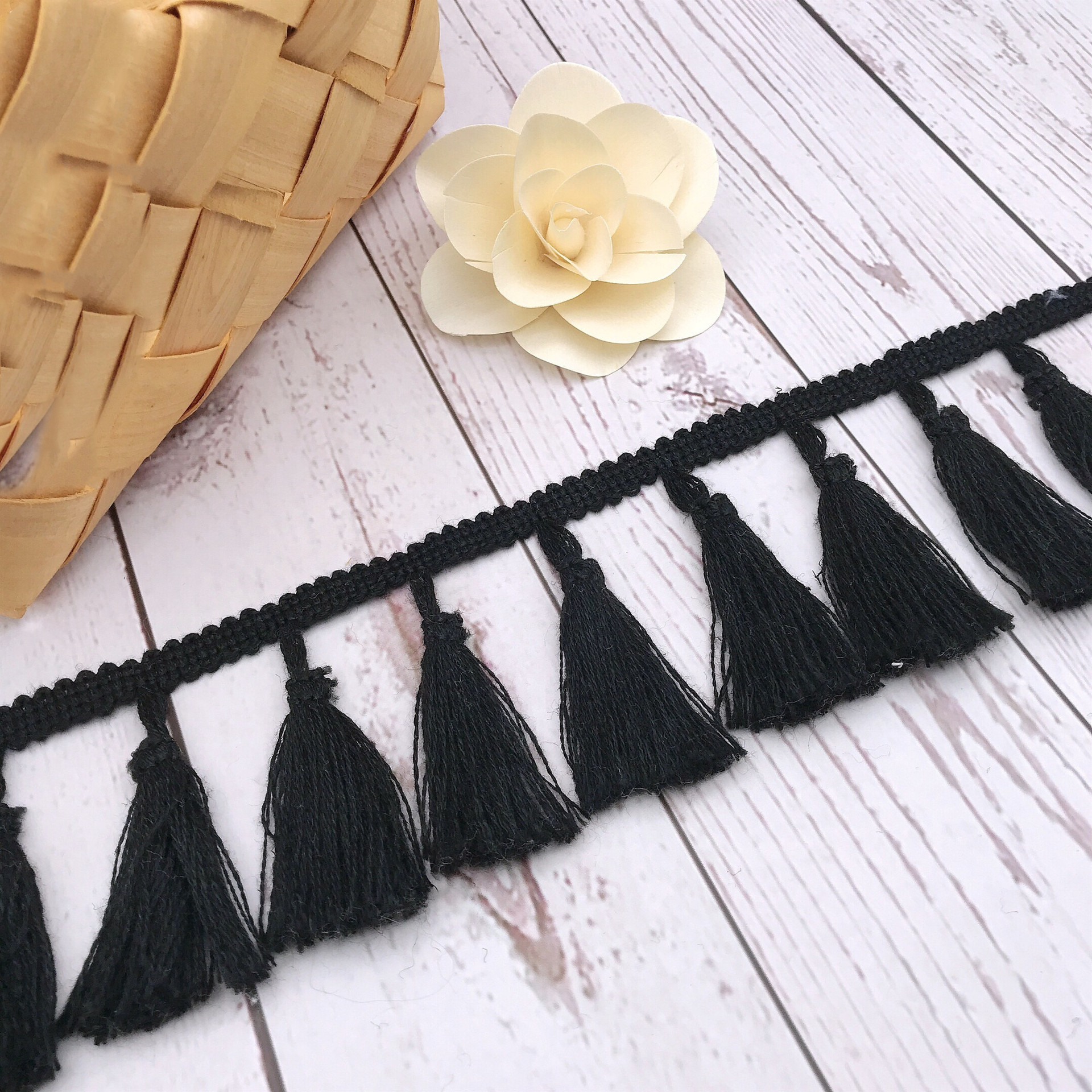 3Yards/Lot Cotton Fabrics Brai - Lace Ribbon Trim 리뷰 및 가격
