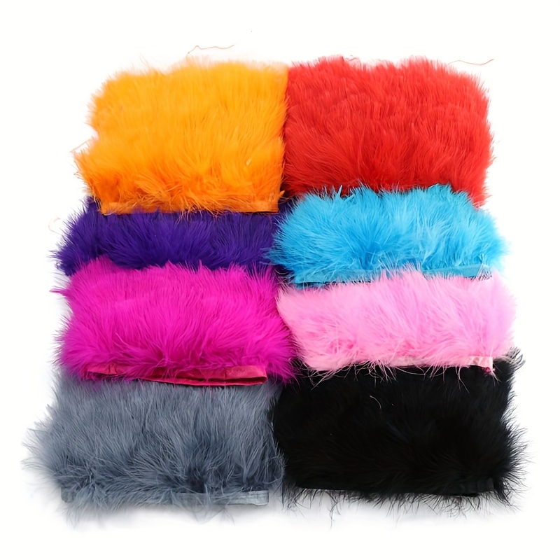 Fluffy Turkey Feathers Trim Fr - Fringe Ribbon Sewing 리뷰 및 가격