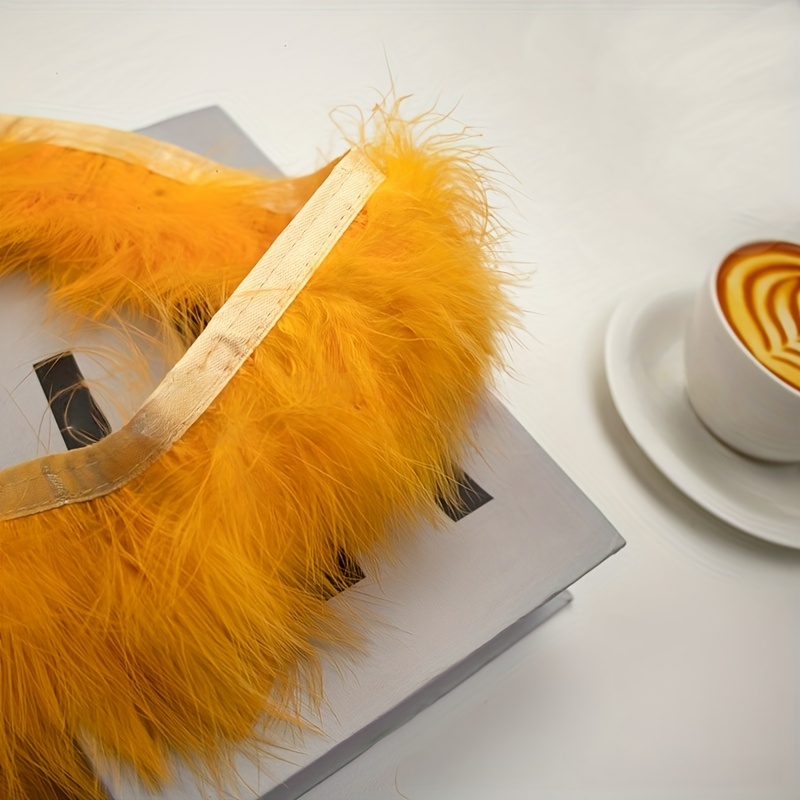Fluffy Turkey Feathers Trim Fr - Fringe Ribbon Sewing 리뷰 및 가격