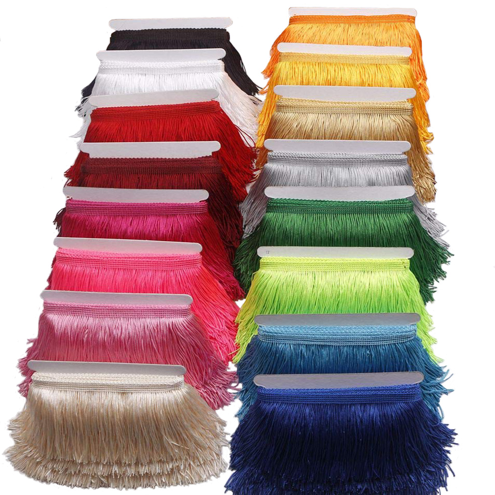 10 Yards 15cm Long Tassel Frin - Fringe Ribbon Sewing 리뷰 및 가격