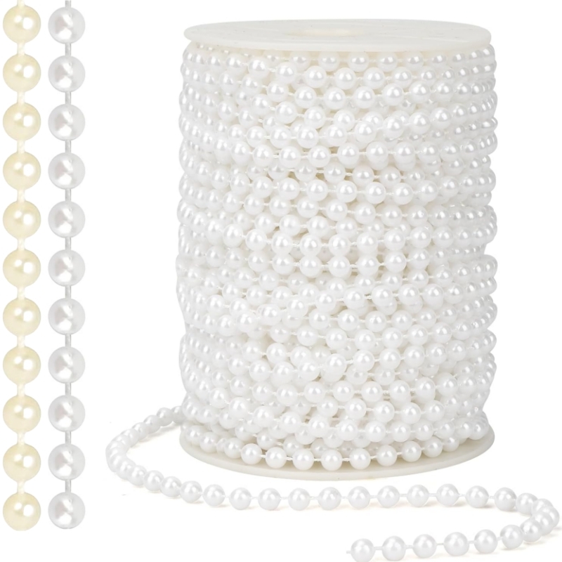 2/5m ABS Imitation Pearl Bead  - Pearl Trim Chain 리뷰 및 가격