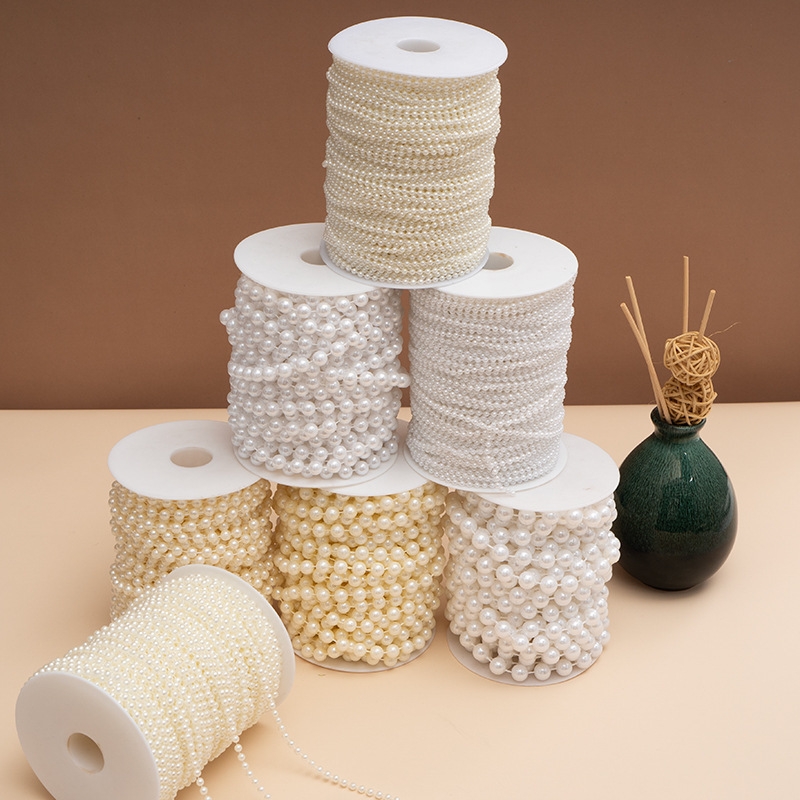2/5m ABS Imitation Pearl Bead  - Pearl Trim Chain 리뷰 및 가격