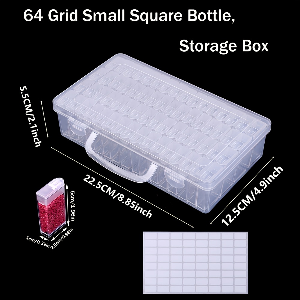 1/2/3/4Pack 64gird Diamond Pai - Craft Embellishment Storage 리뷰 및 가격