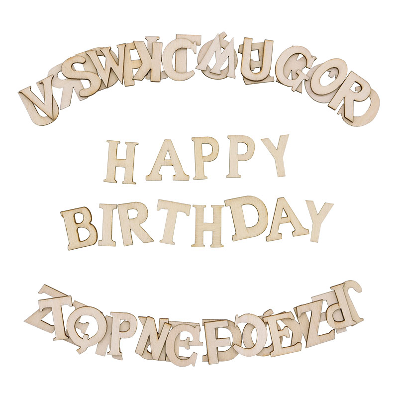 100pcs Letters Wooden Alphabet - Embellishments For Scrapbooking 리뷰 및 가격
