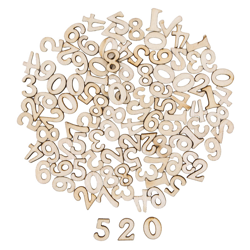 100pcs Letters Wooden Alphabet - Embellishments For Scrapbooking 리뷰 및 가격