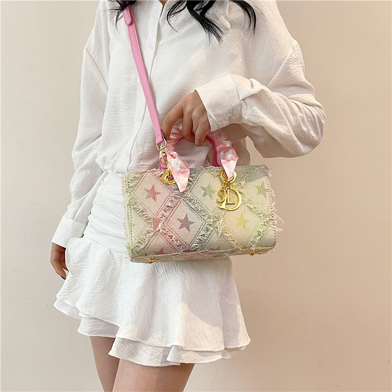 Y2K Women's New Denim Star Han - Craft Embellishment Storage 리뷰 및 가격