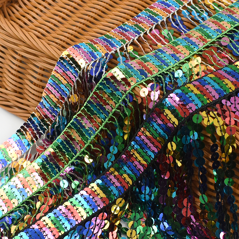5/10Yards Sequin Fringe Tassel - Fringe Ribbon Sewing 리뷰 및 가격