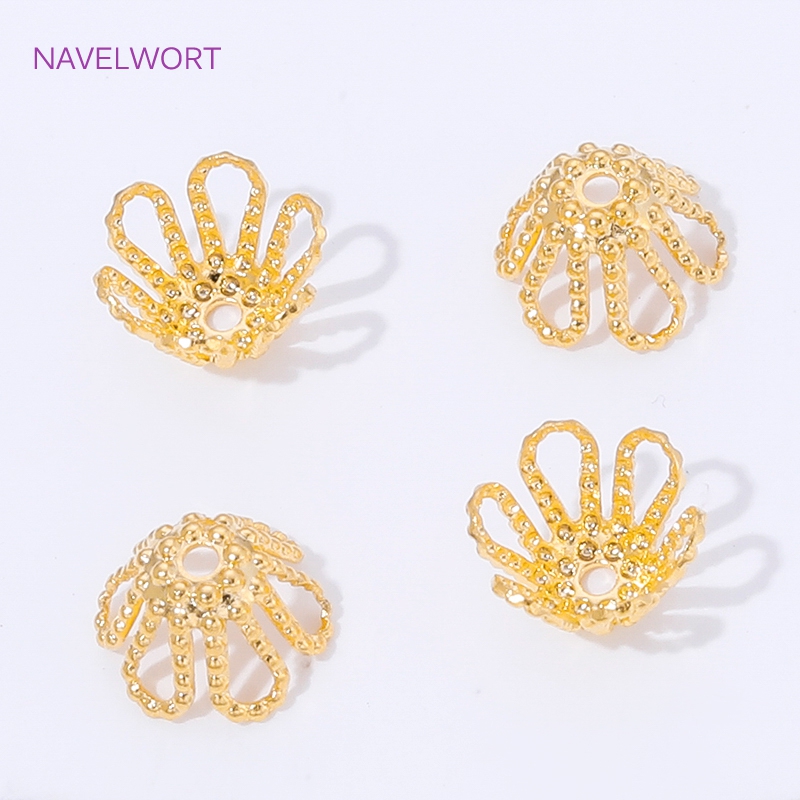18K Gold Plated Spacer Beads C - Embellishment Crafts 리뷰 및 가격