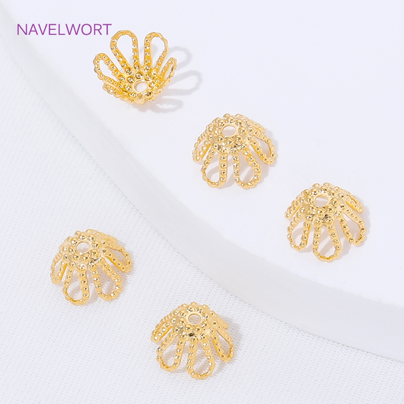 18K Gold Plated Spacer Beads C - Embellishment Crafts 리뷰 및 가격