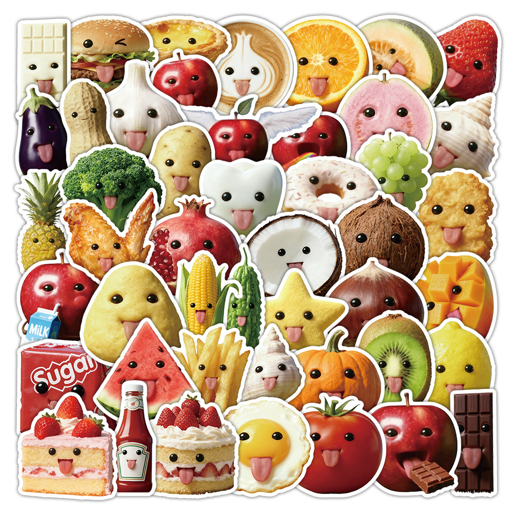 53 Pcs Abstract Art Style Food - Craft Embellishment World 리뷰 및 가격