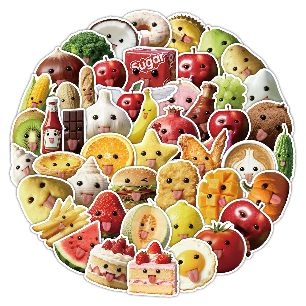53 Pcs Abstract Art Style Food - Craft Embellishment World 리뷰 및 가격