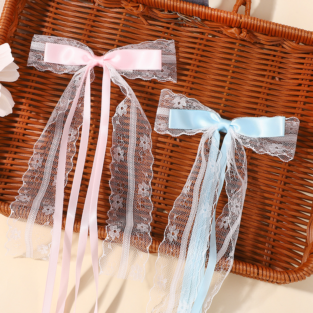 Korean Style Pink Blue Lace Bo - Tassel Fringe Trim 리뷰 및 가격