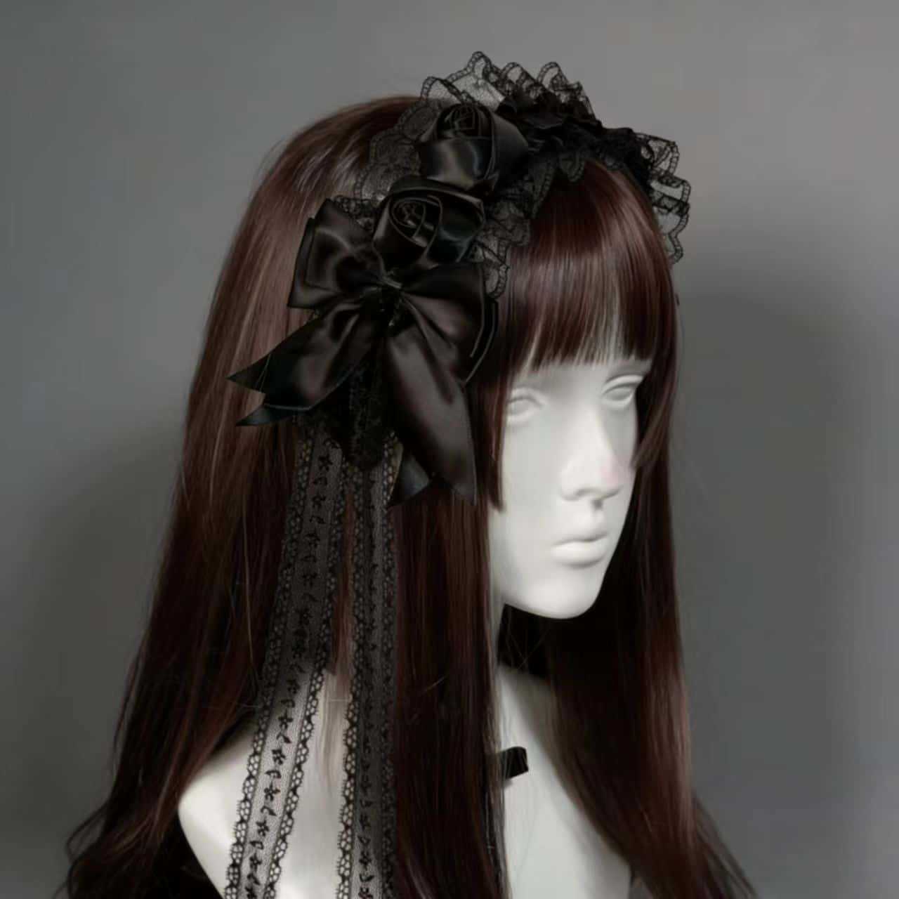 Gothic Lolita Lace Headbands f - Tassel Fringe Trim 리뷰 및 가격