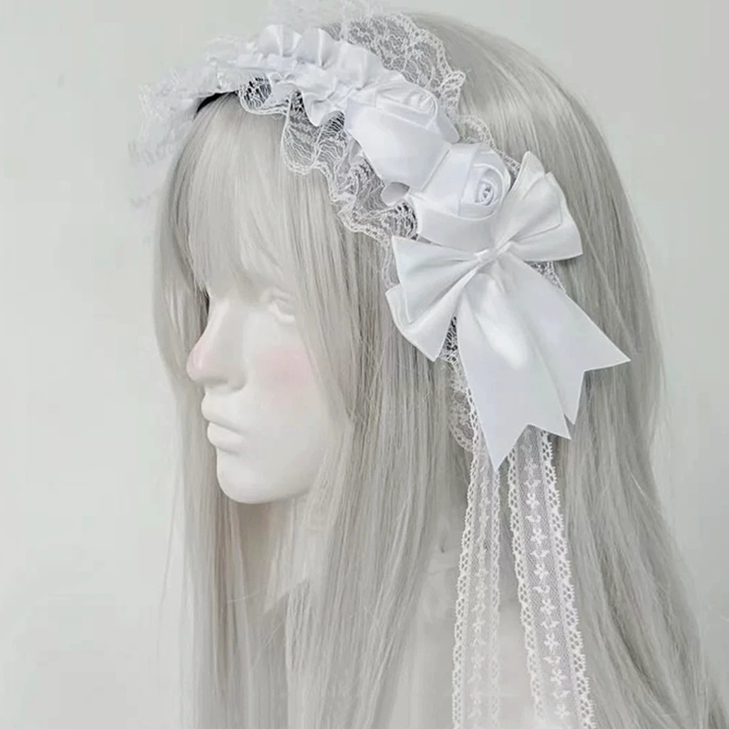 Gothic Lolita Lace Headbands f - Tassel Fringe Trim 리뷰 및 가격