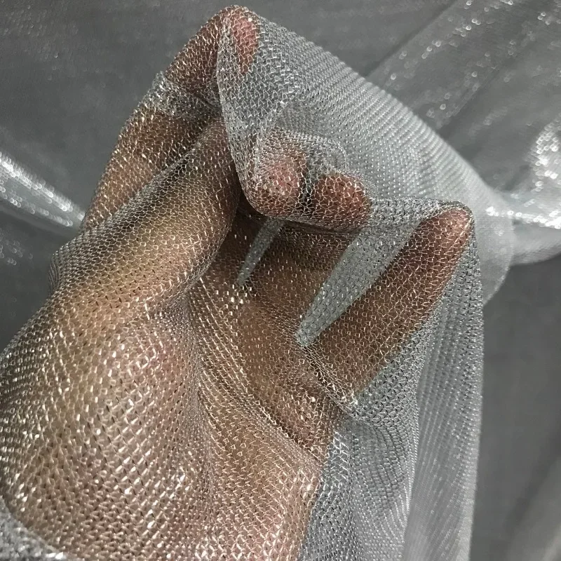 Mesh Elastic Fabric Shiny Ligh - Crystal Mesh Fabric 리뷰 및 가격