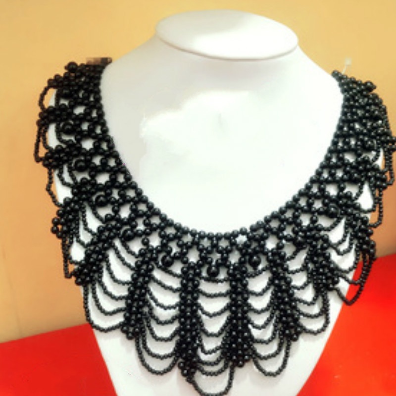 New Pearl Beaded Lace Trim Col - Beaded Trim Fringe 리뷰 및 가격