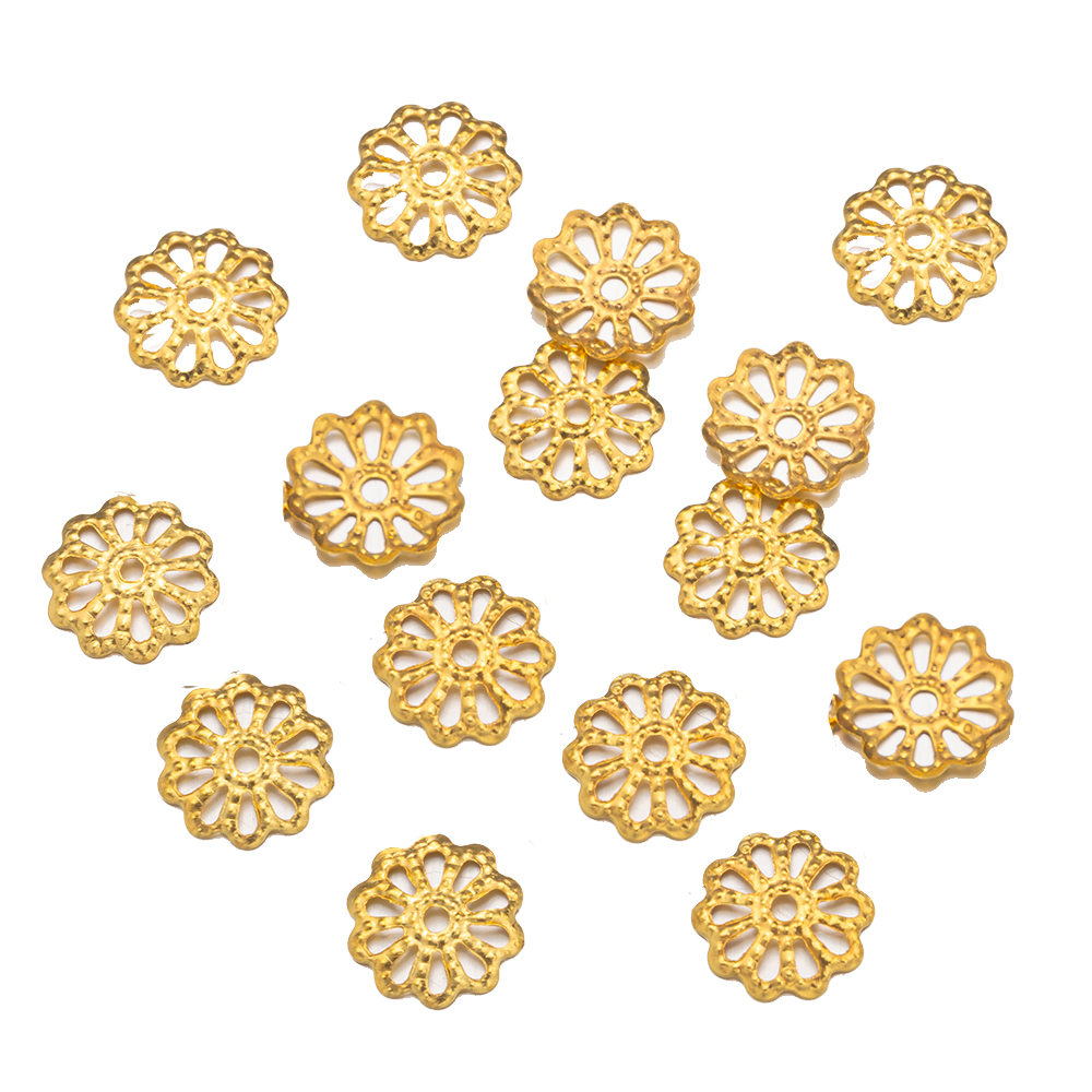 200pcs 7/9mm Filigree Flower H - Embellishment Crafts 리뷰 및 가격