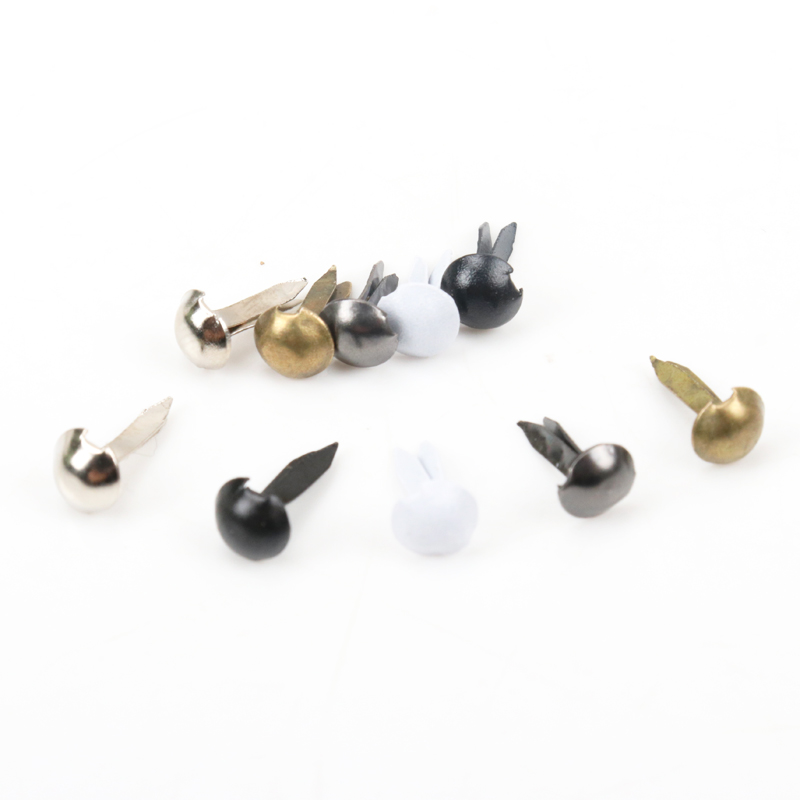 100pcs Mixed Round Metal Brad  - Embellishments For Scrapbooking 리뷰 및 가격