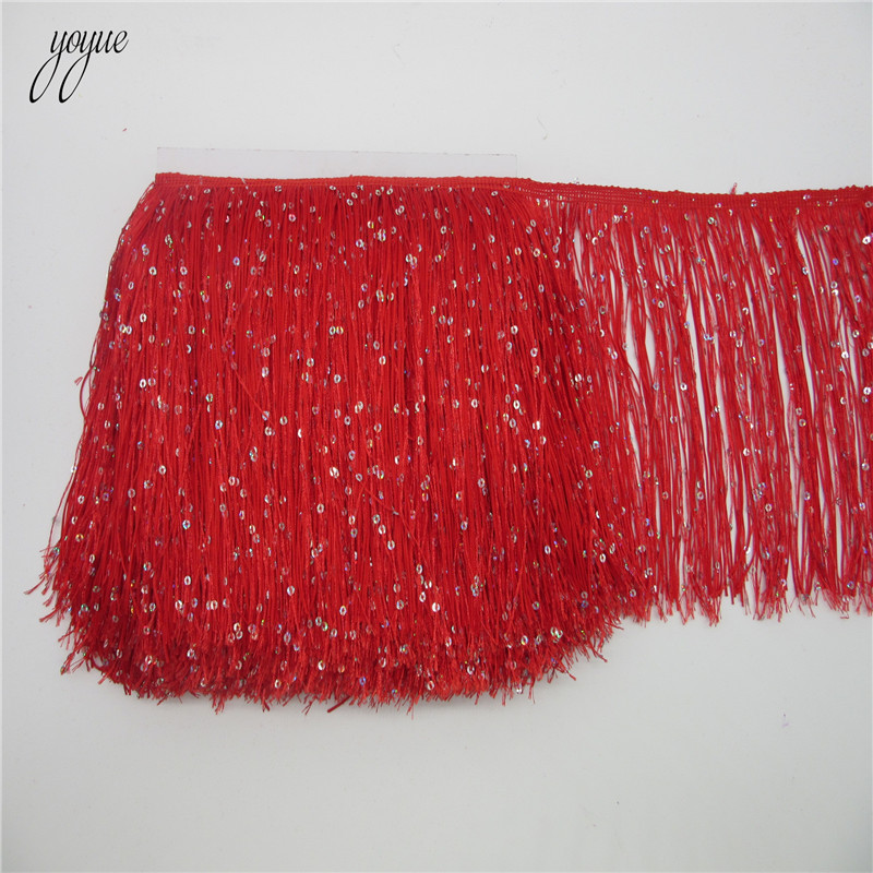 YOYUE 1Yard 20CM Long Polyeste - Fringe Ribbon Sewing 리뷰 및 가격