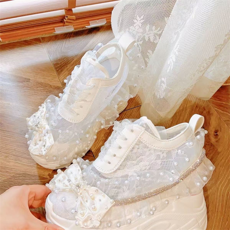 Thick bottom lace ribbon rhine - Crystal Mesh Fabric 리뷰 및 가격