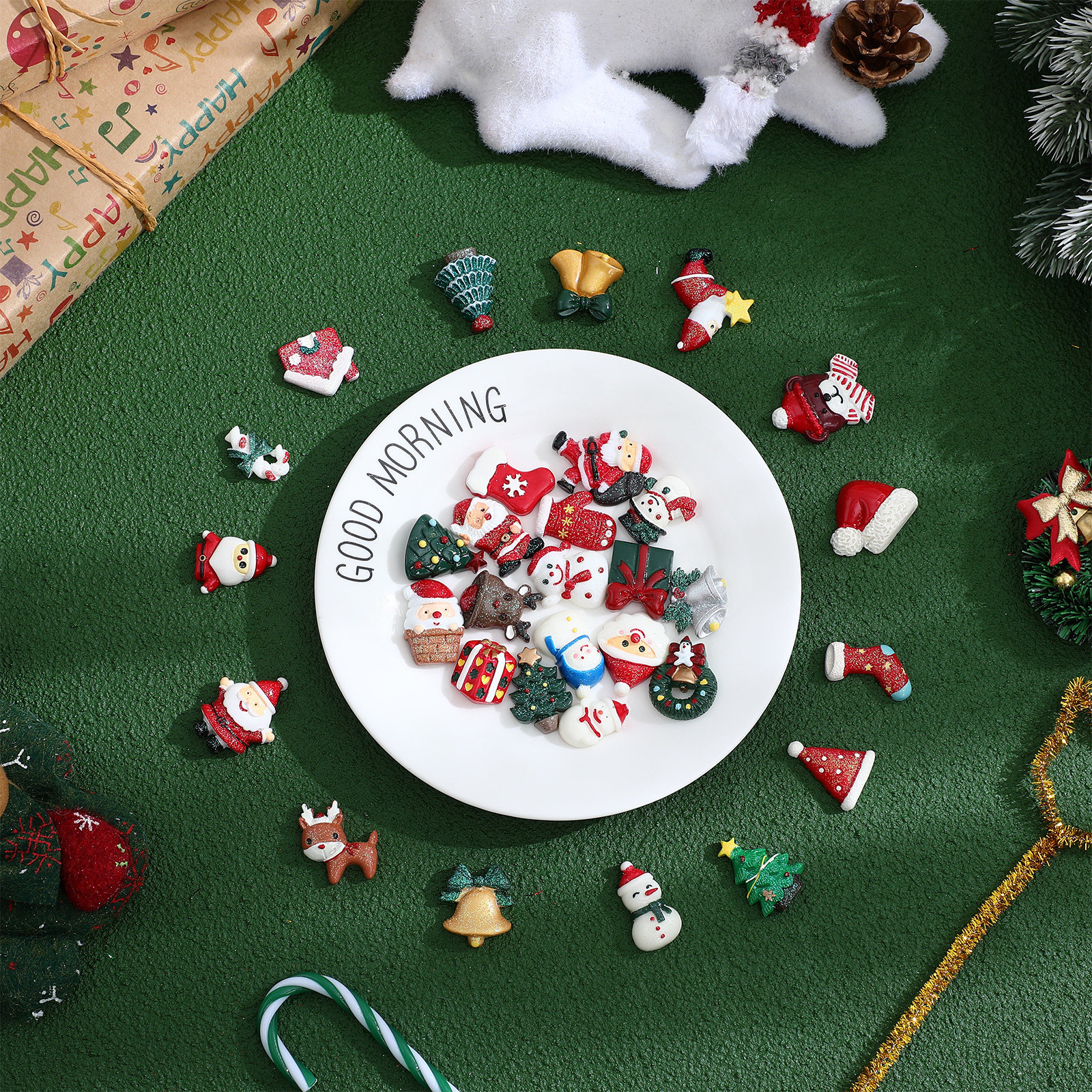 50 PCS Embellishment Christmas - Embellish Craft 리뷰 및 가격
