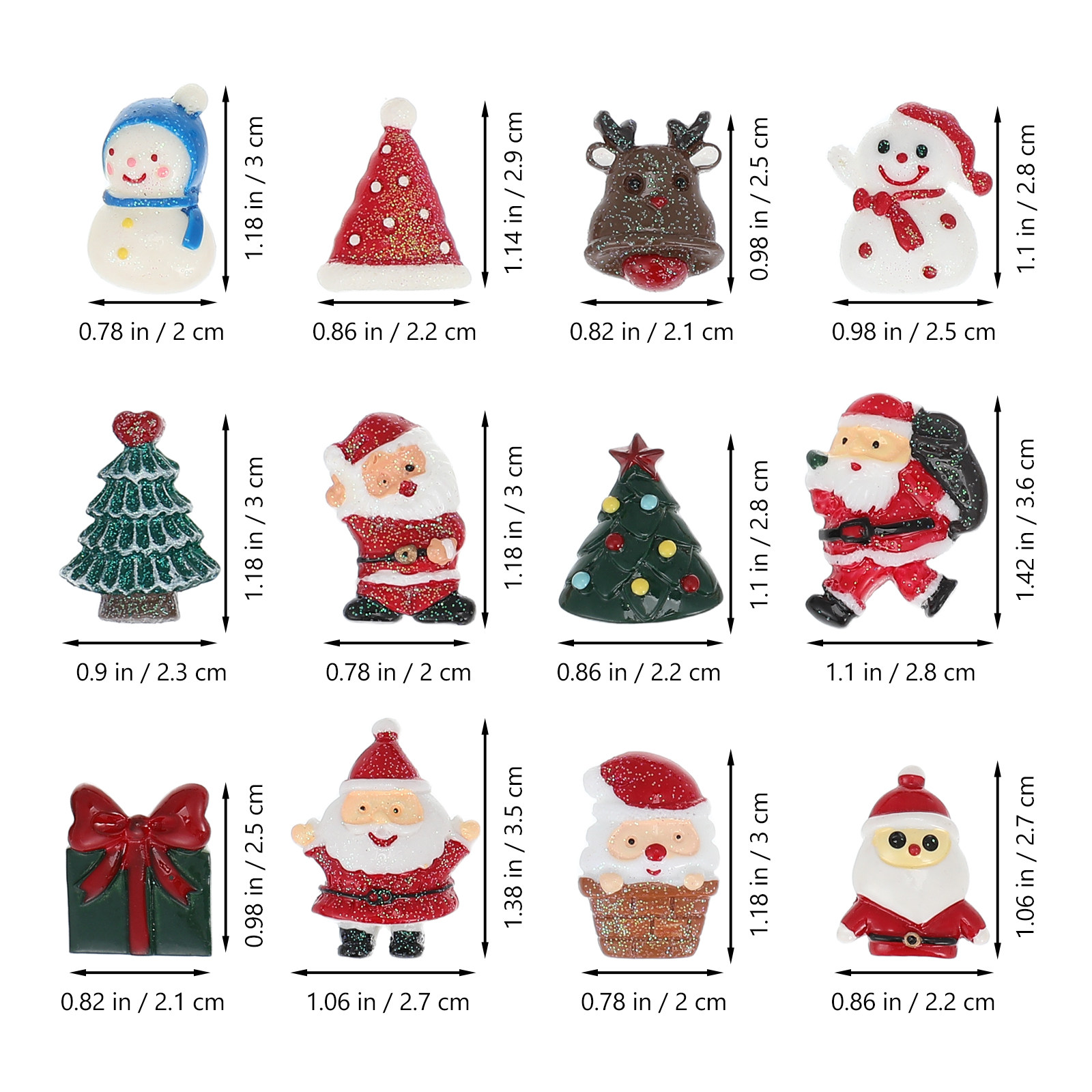 50 PCS Embellishment Christmas - Embellish Craft 리뷰 및 가격