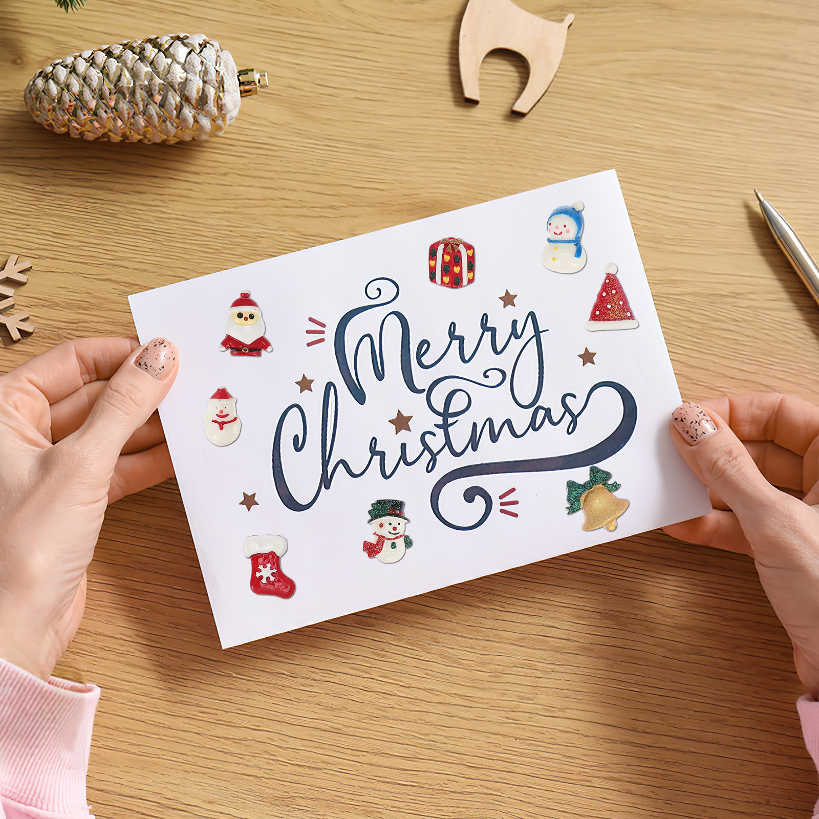 50 PCS Embellishment Christmas - Embellish Craft 리뷰 및 가격