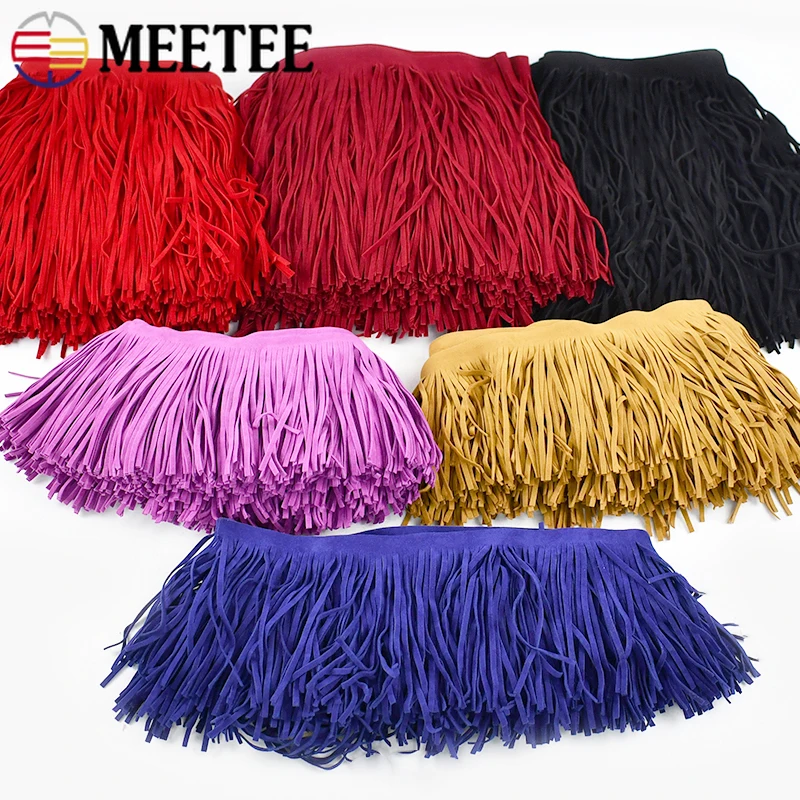 5Meters Meetee 10-30cm Suede T - Fringe Ribbon Sewing 리뷰 및 가격
