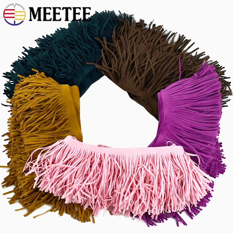 5Meters Meetee 10-30cm Suede T - Fringe Ribbon Sewing 리뷰 및 가격