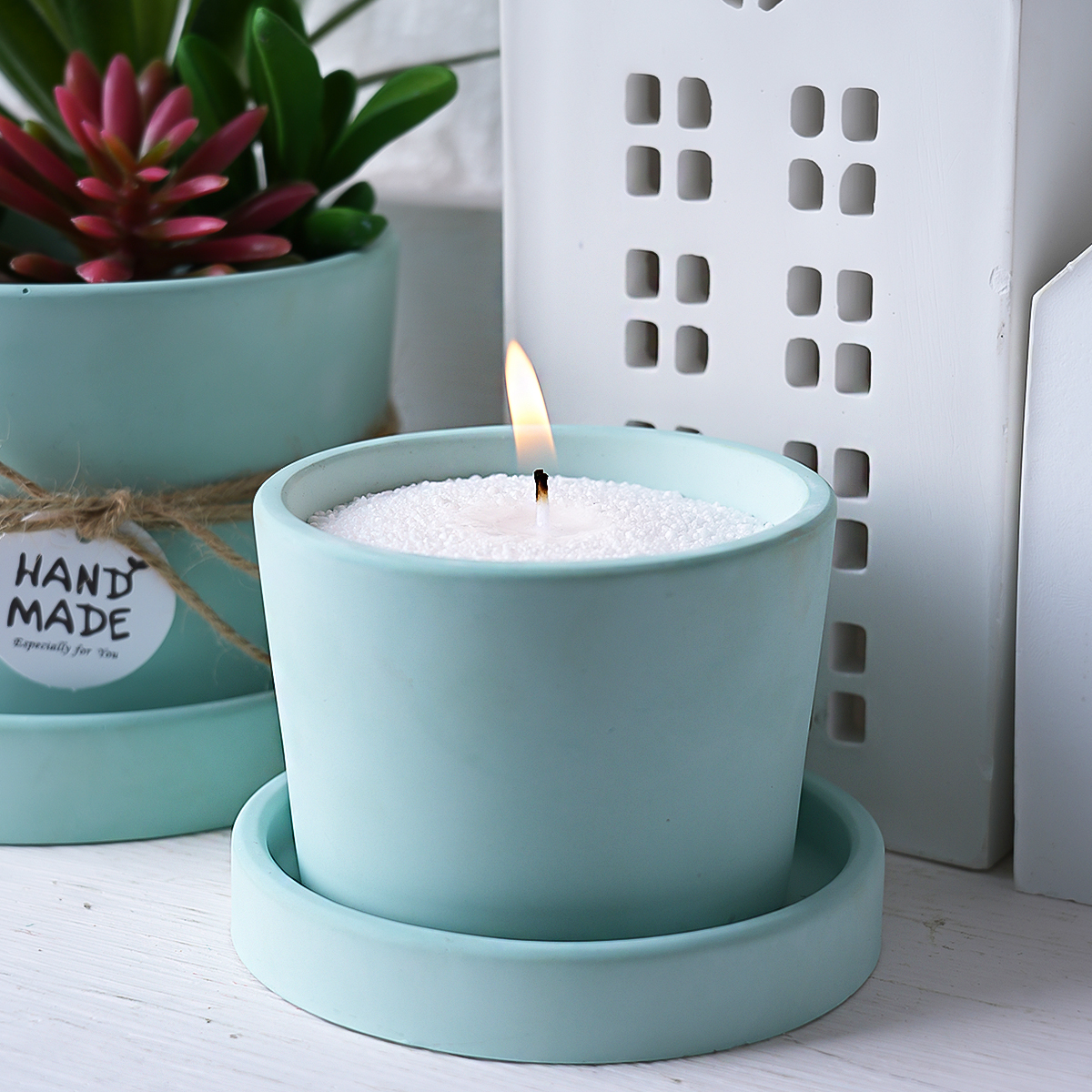 Round Candle Jar Silicone Mold - Craft Embellishment Storage 리뷰 및 가격