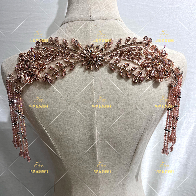 Hand Beaded Fringe Trim with P - Beaded Trim Fringe 리뷰 및 가격