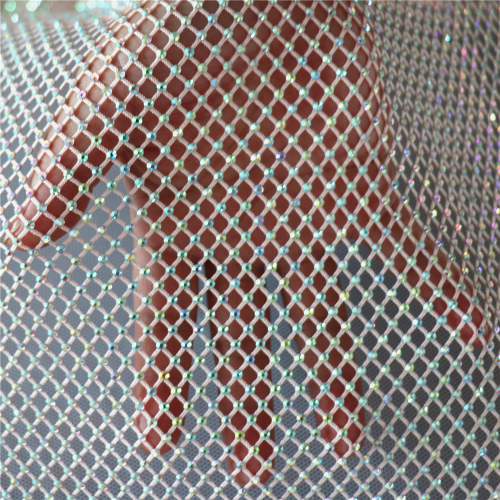 Fashion DIY AB Color Rhineston - Crystal Mesh Fabric 리뷰 및 가격