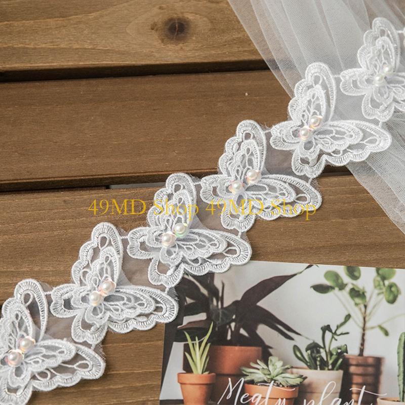 49MD 1 Yard Bowknot for Butter - Lace Ribbon Trim 리뷰 및 가격