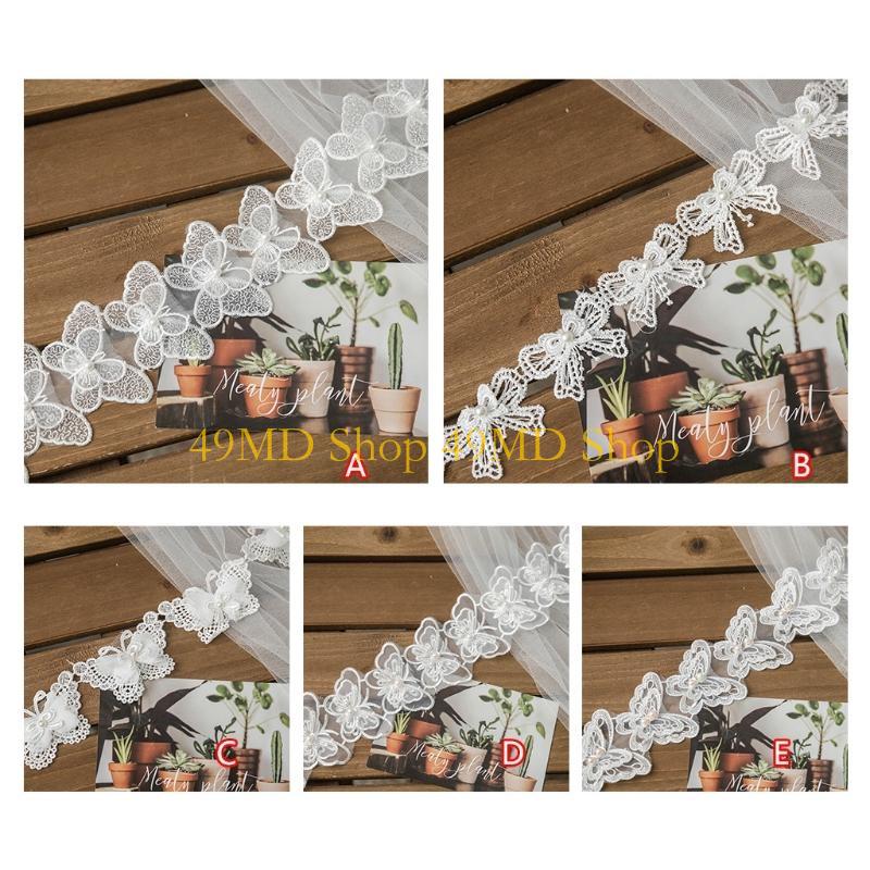 49MD 1 Yard Bowknot for Butter - Lace Ribbon Trim 리뷰 및 가격