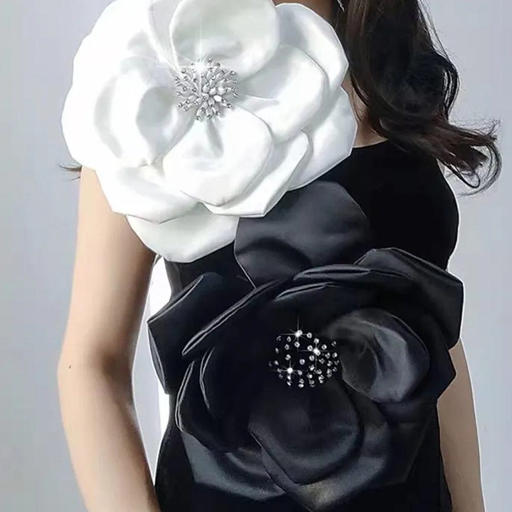 NEW 29cm 3D Big Flower Lace Pa - Applique Patch Flower 리뷰 및 가격