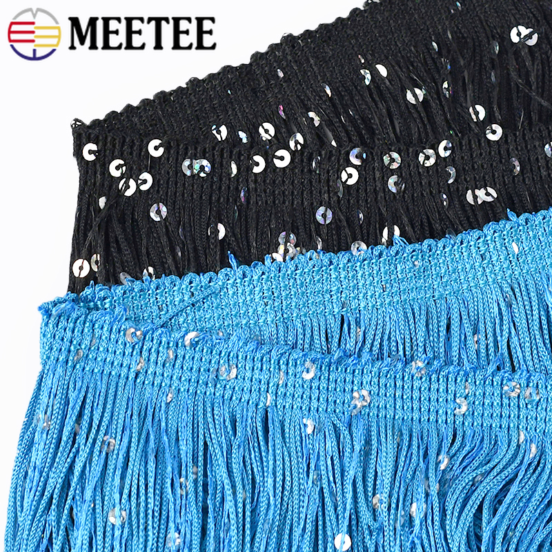 4/8M 10cm Colorful Sequin Tass - Fringe Ribbon Sewing 리뷰 및 가격